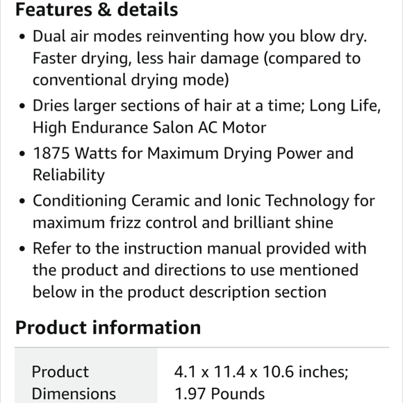 Revlon Salon 360 Surround Hair Dryer and Styler - Picture 7 of 7